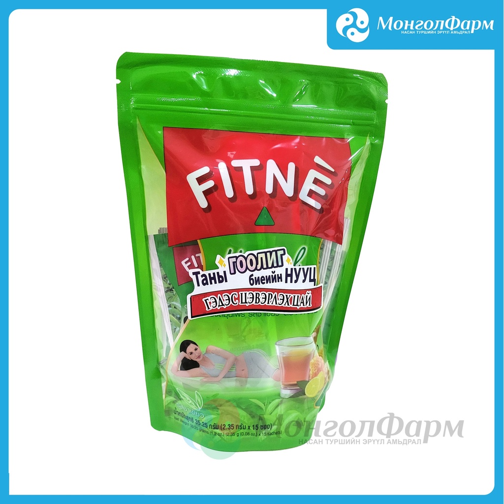 Фитне Хербал ногоон цай №15