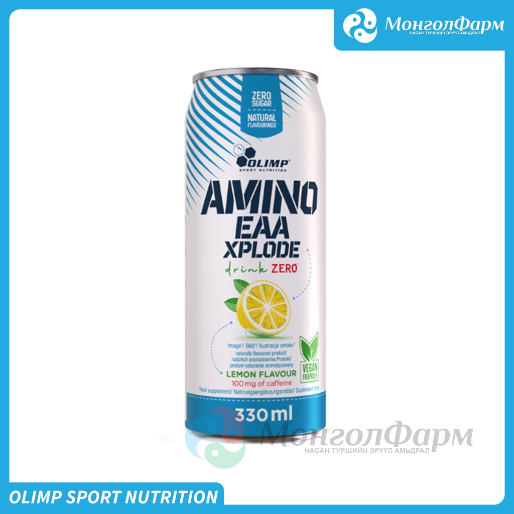 Amino EAA Drink Zero 330мл нимбэг