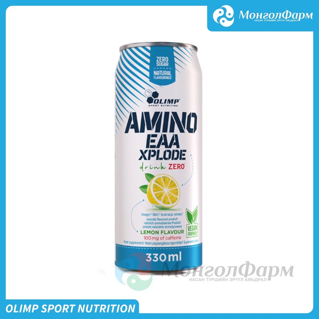 Amino EAA Drink Zero 330ml Lemon