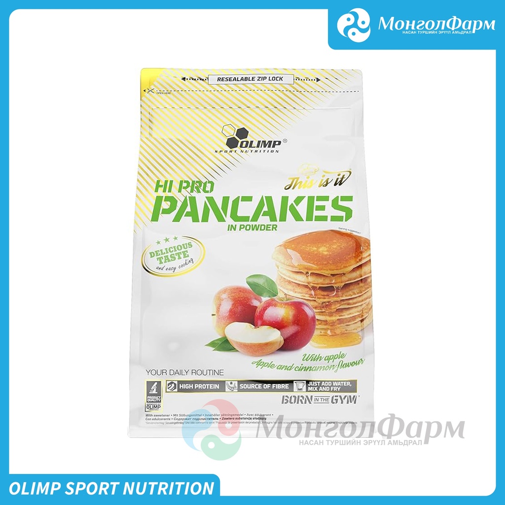 Hi Pro Pancakes /алим, синнамоны амттай/