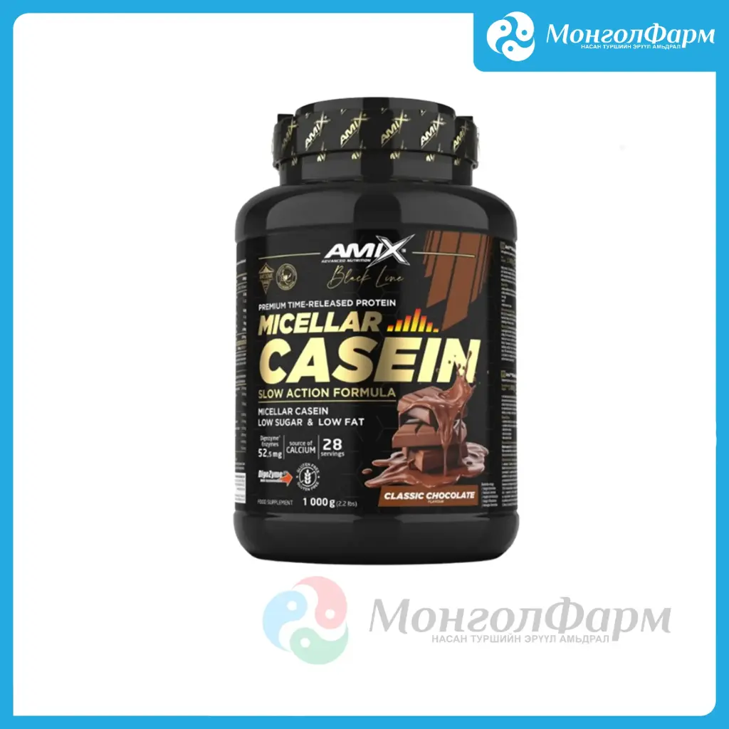 Black Line Micellar Casein 1000г шоколад