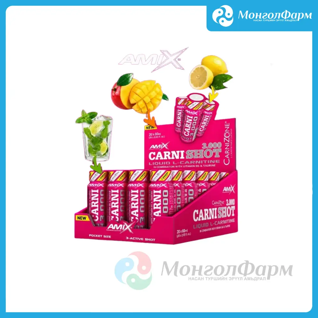 CarniShot 3000 60мл можито №20